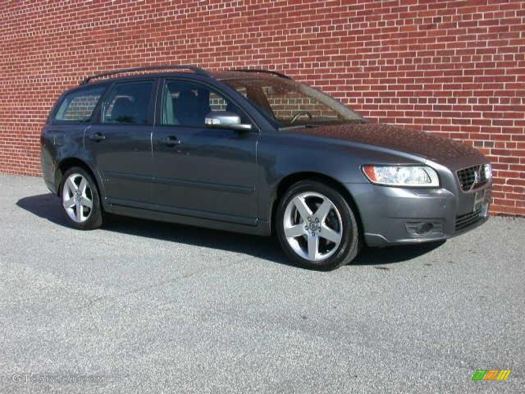 Titanium Grey Metallic 2008 Volvo V50 2.4i Exterior Photo #41450551
