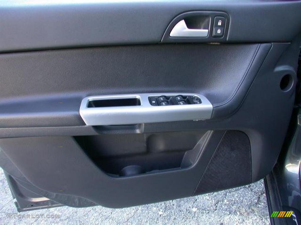 2008 Volvo V50 2.4i Off Black Door Panel Photo #41450731