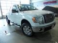 2011 Oxford White Ford F150 XLT SuperCab 4x4  photo #2