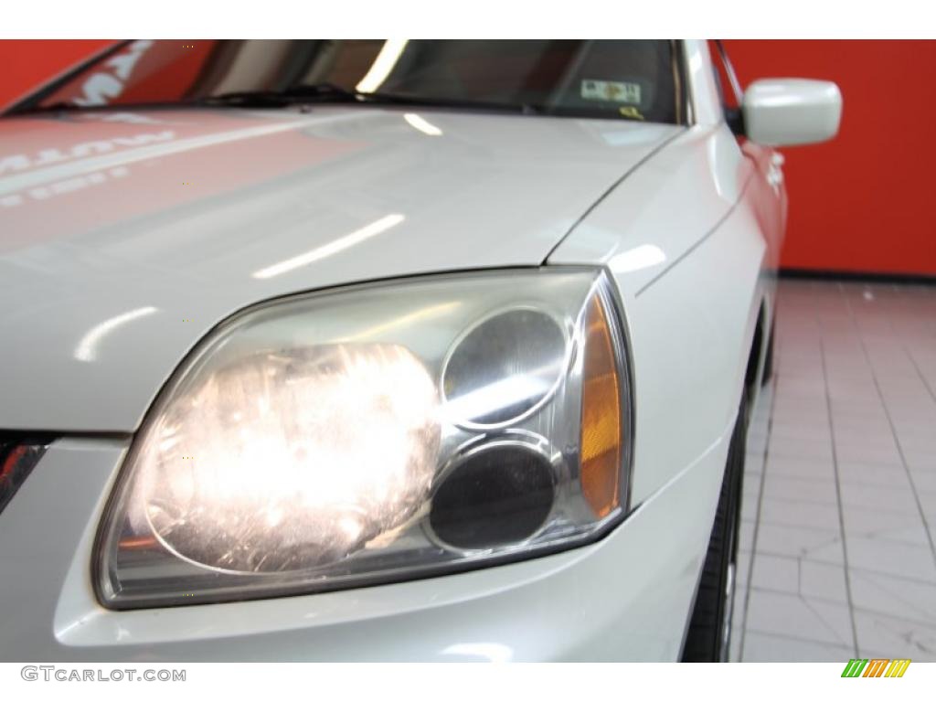 2007 Galant ES - Platinum Beige Pearl / Gray photo #17