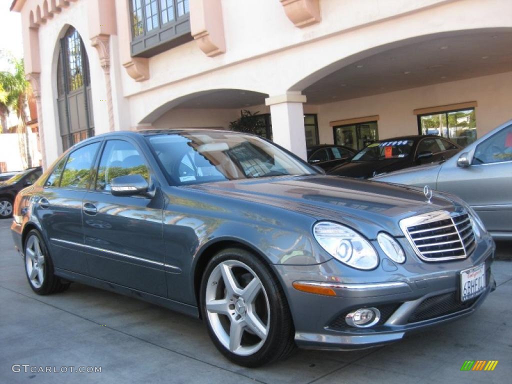 Flint Grey Metallic 2008 Mercedes-Benz E 350 Sedan Exterior Photo #41453407