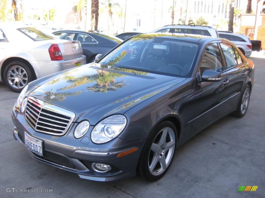 Flint Grey Metallic 2008 Mercedes-Benz E 350 Sedan Exterior Photo #41453451