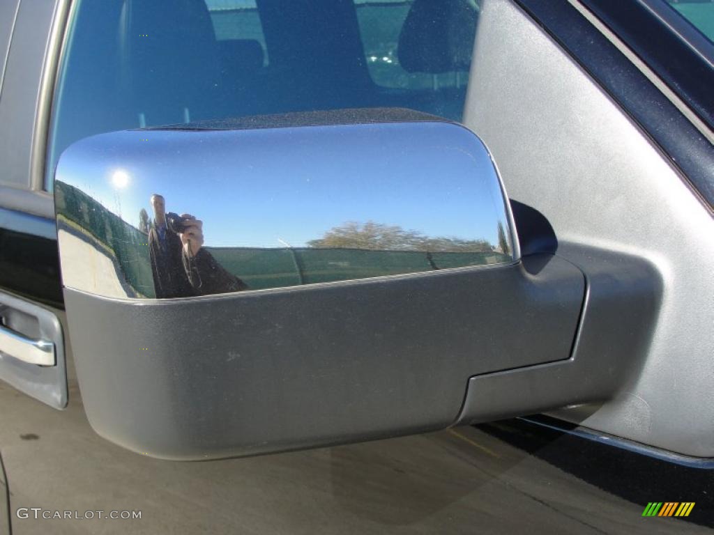 2007 F150 Lariat SuperCrew - Black / Black photo #18