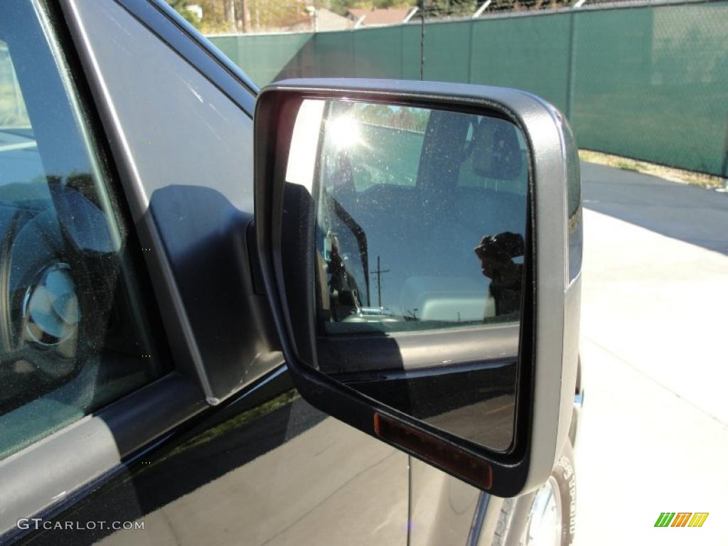 2007 F150 Lariat SuperCrew - Black / Black photo #19