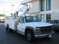 Summit White 2001 Chevrolet Silverado 3500 Regular Cab Chassis Utility Bucket Exterior