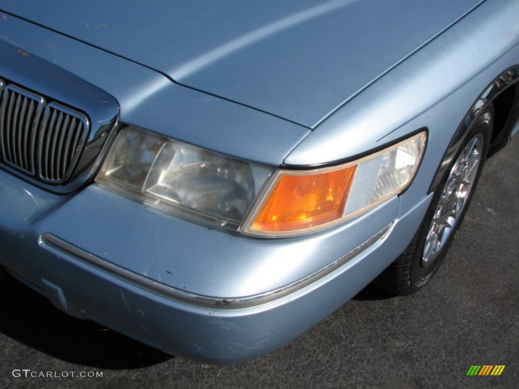 1999 Grand Marquis GS - Light Blue Metallic / Light Graphite photo #4