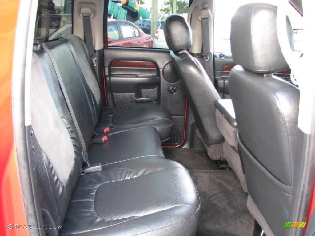 Dark Slate Gray Interior 2003 Dodge Ram 3500 Laramie Quad Cab Dually Photo #41457375