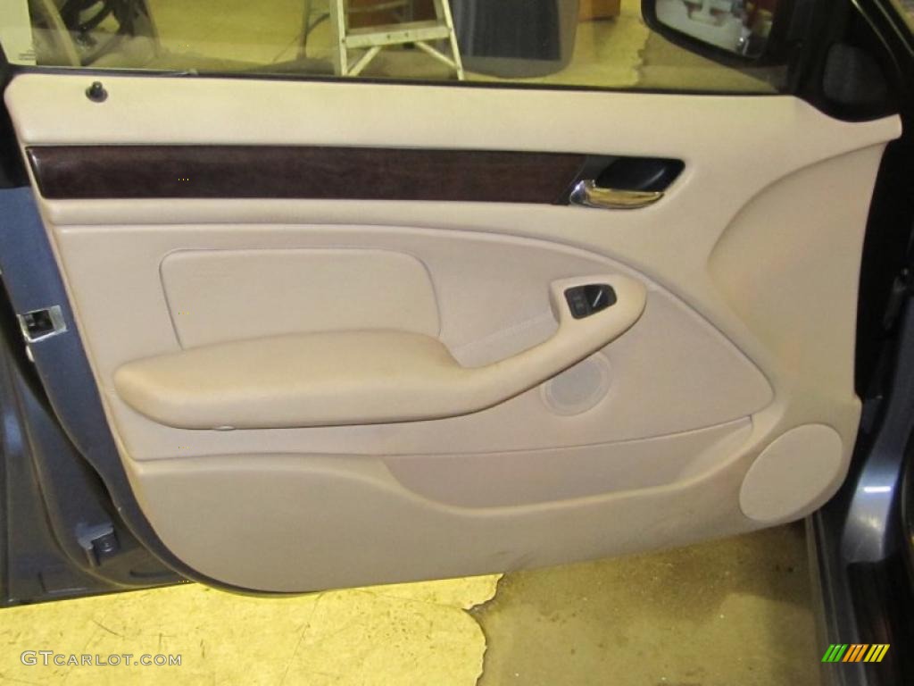 2001 3 Series 325xi Sedan - Steel Blue Metallic / Sand photo #7