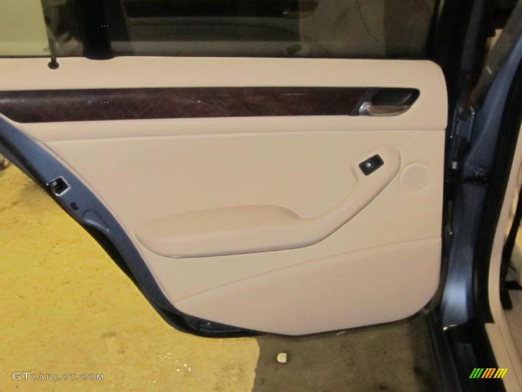 2001 3 Series 325xi Sedan - Steel Blue Metallic / Sand photo #10