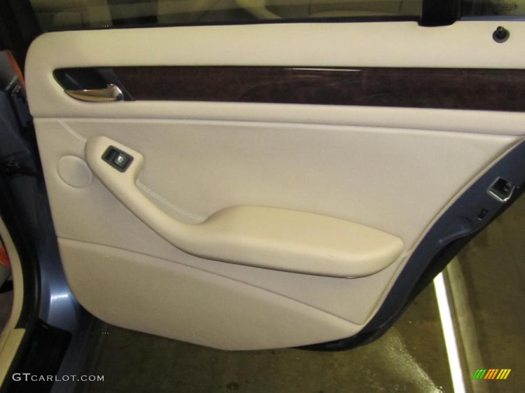 2001 3 Series 325xi Sedan - Steel Blue Metallic / Sand photo #11