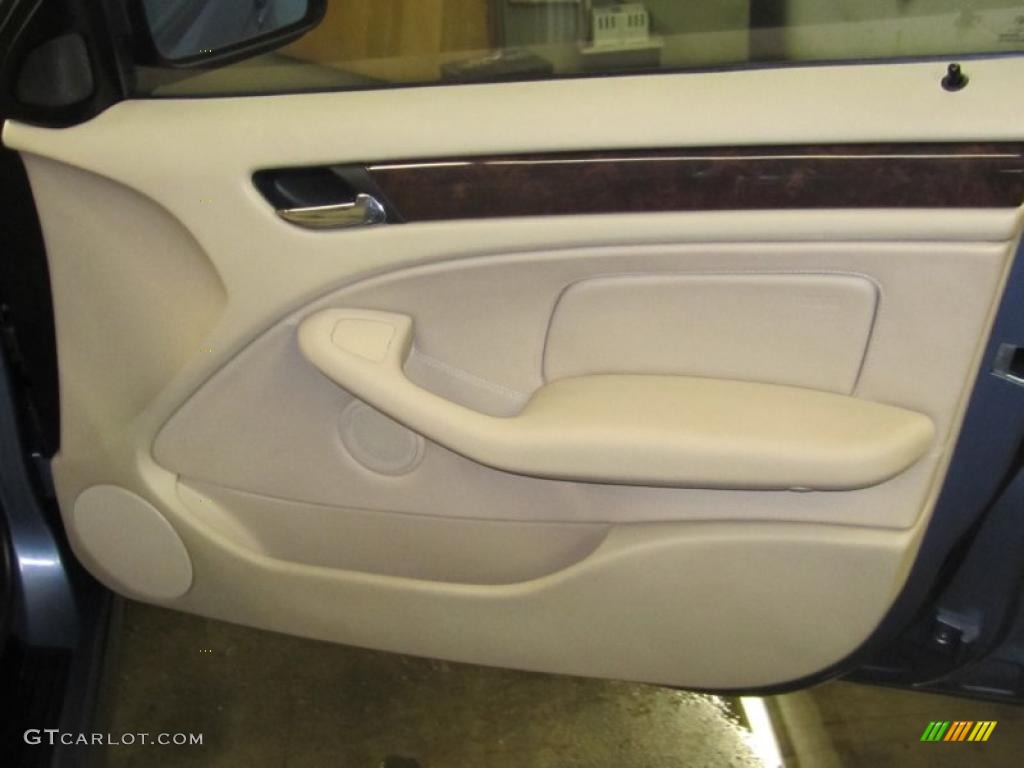 2001 3 Series 325xi Sedan - Steel Blue Metallic / Sand photo #14
