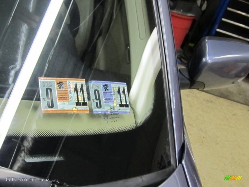 2001 3 Series 325xi Sedan - Steel Blue Metallic / Sand photo #21