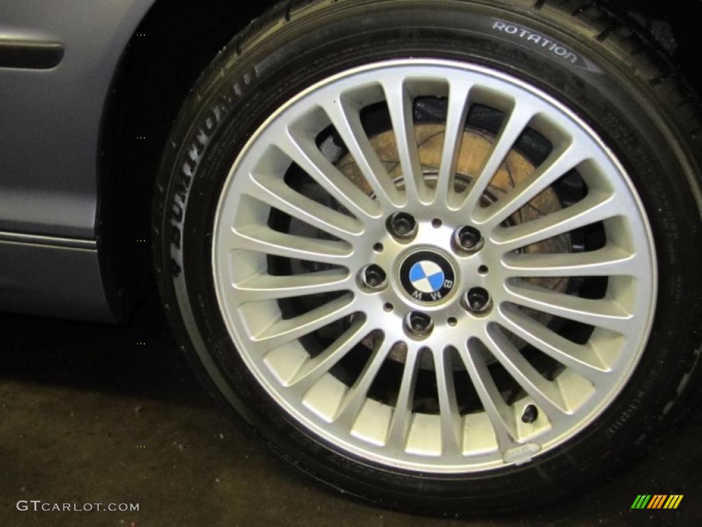 2001 3 Series 325xi Sedan - Steel Blue Metallic / Sand photo #24
