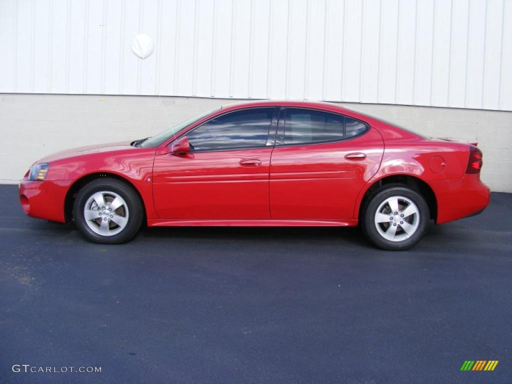 2007 Grand Prix Sedan - Crimson Red / Ebony photo #8