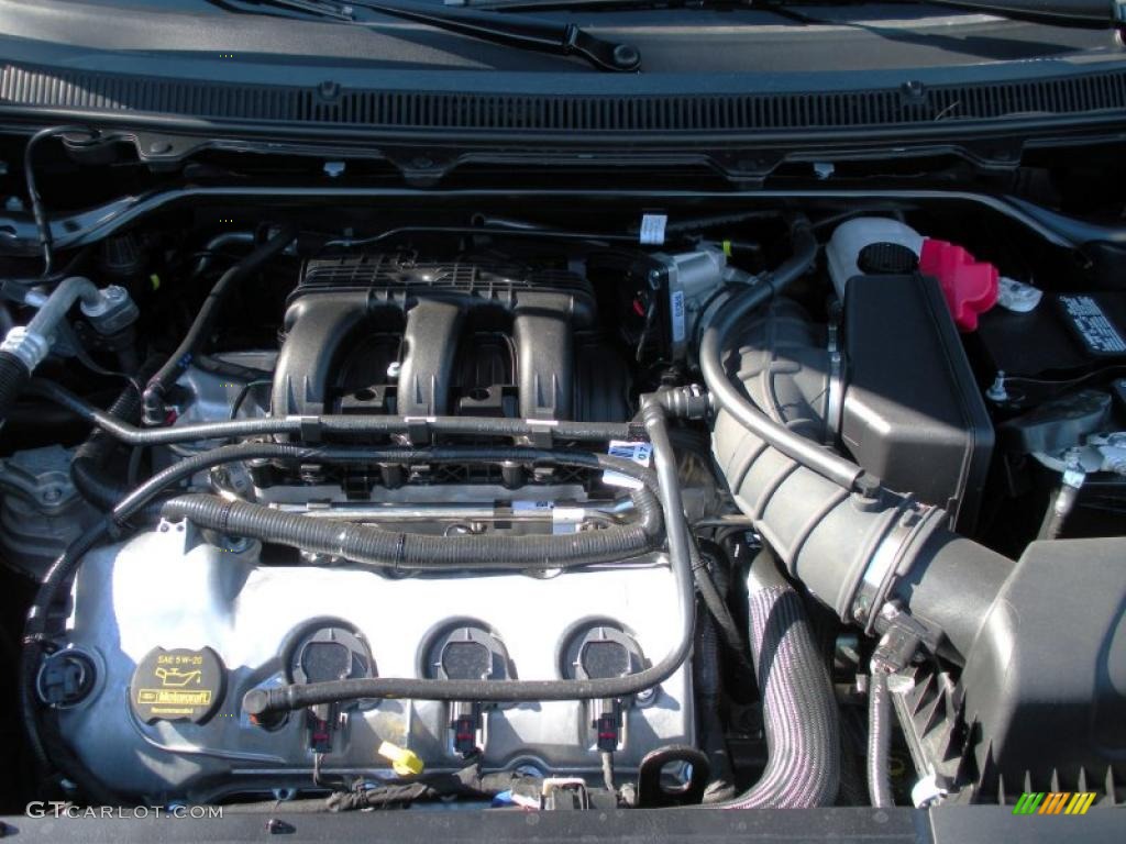 2011 Ford Flex SEL 3.5 Liter DOHC 24-Valve VVT Duratec 35 V6 Engine Photo #41460530