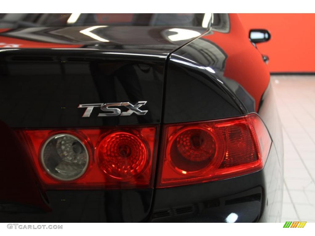 2006 TSX Sedan - Nighthawk Black Pearl / Ebony Black photo #16
