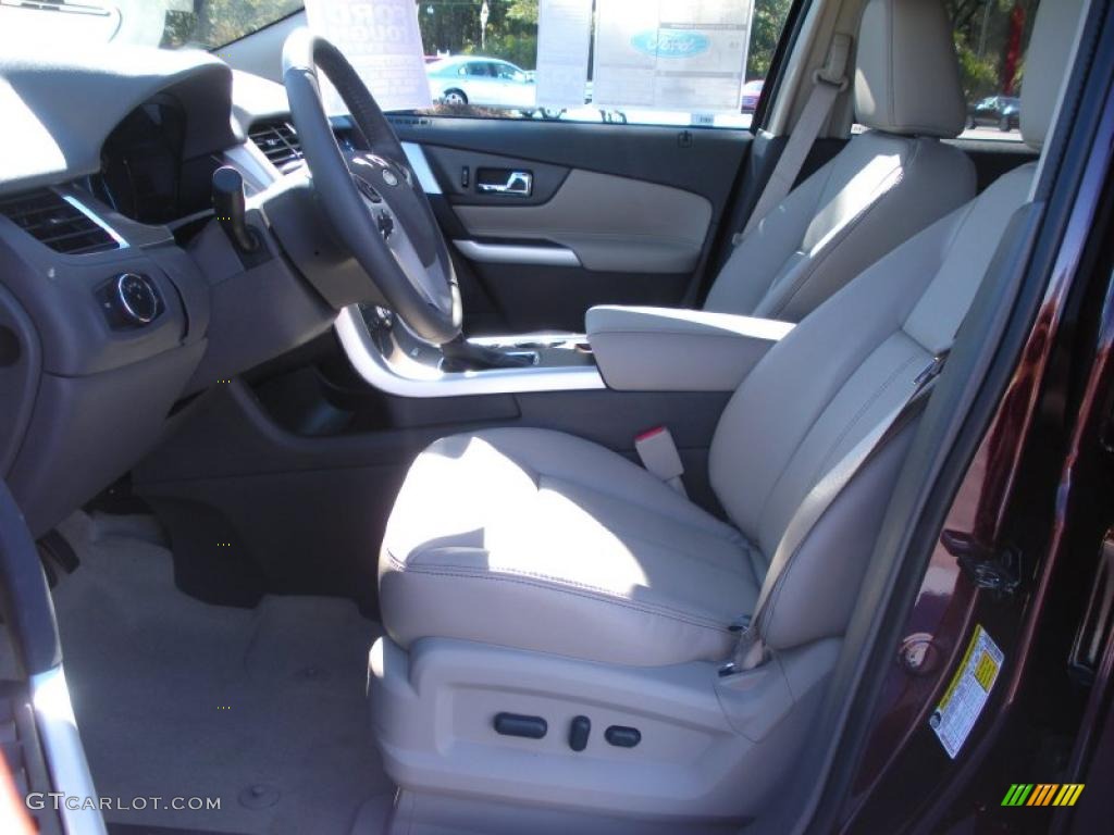 Medium Light Stone Interior 2011 Ford Edge SEL Photo #41460982