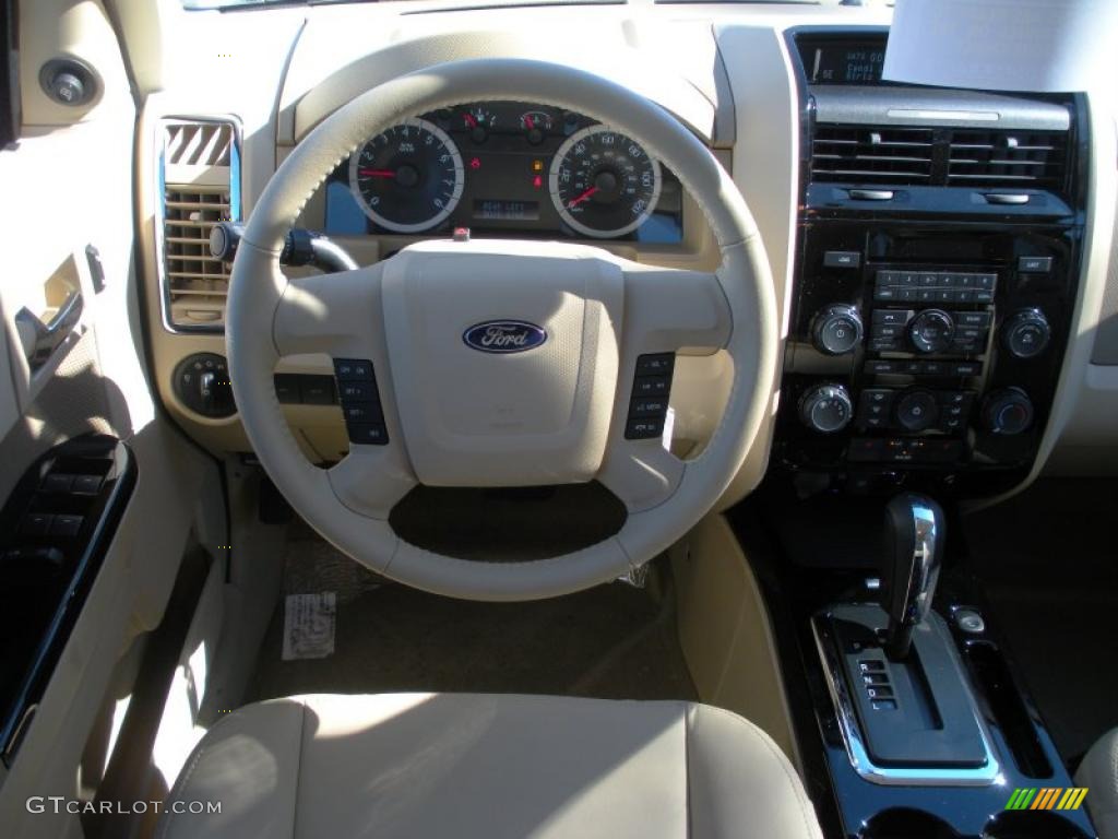 2011 Ford Escape Limited Camel Dashboard Photo #41461196