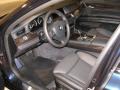 Black Nappa Leather Prime Interior Photo for 2011 BMW 7 Series #41461642