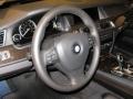 Black Nappa Leather Steering Wheel Photo for 2011 BMW 7 Series #41461674
