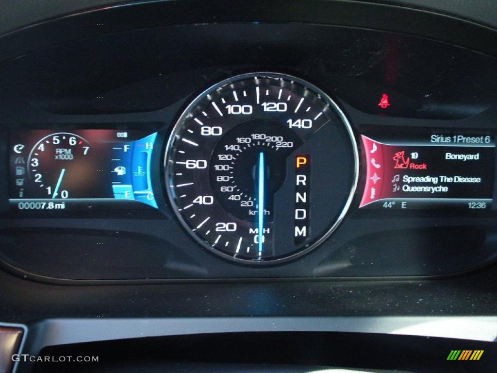 2011 Ford Edge Limited Gauges Photo #41461798