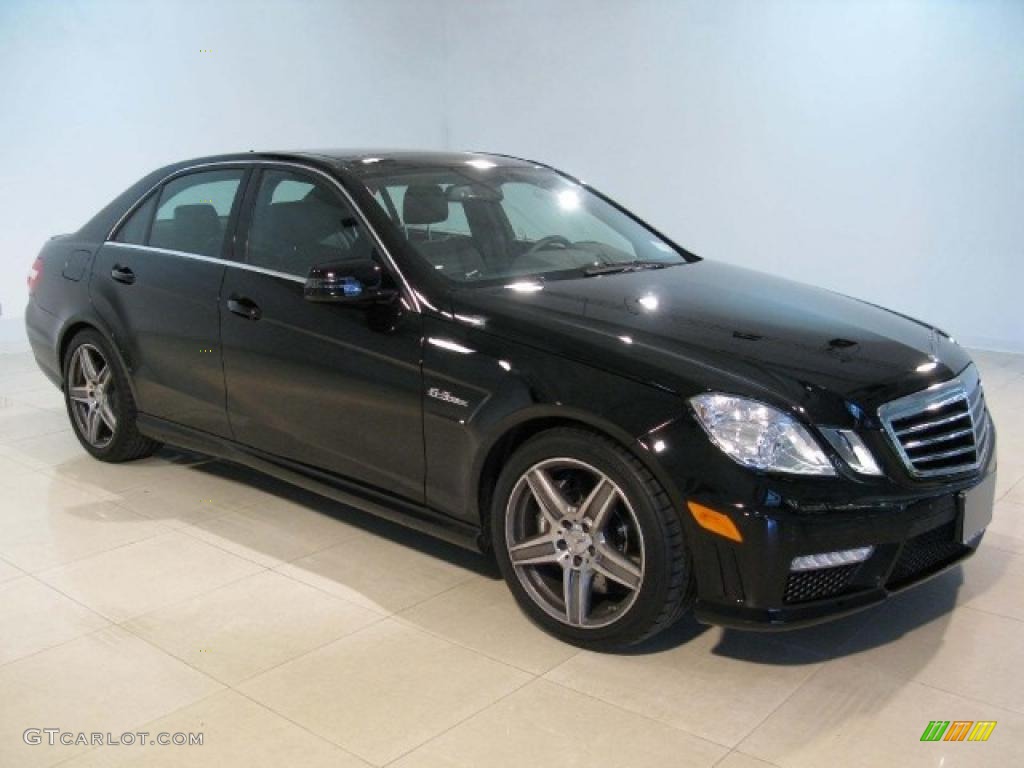 Black 2011 Mercedes-Benz E 63 AMG Sedan Exterior Photo #41462010
