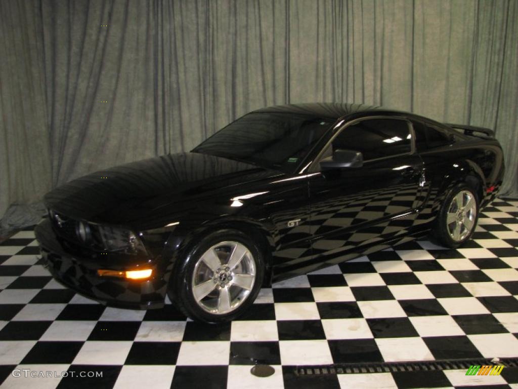 Black 2006 Ford Mustang GT Premium Coupe Exterior Photo #41462022