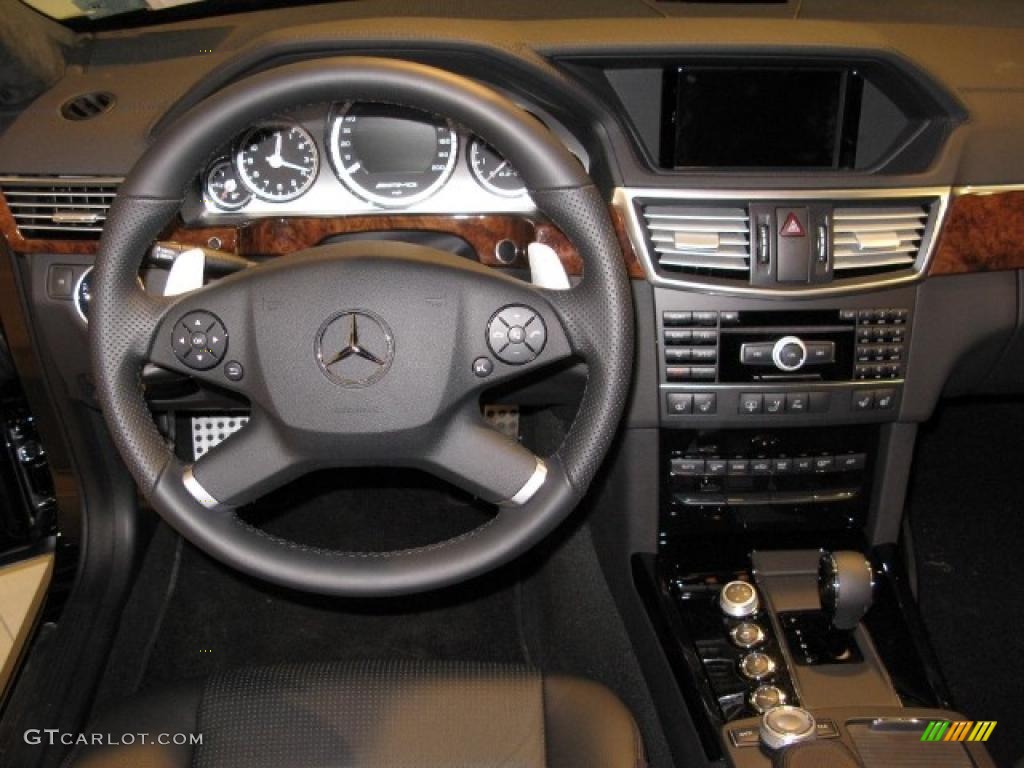 2011 Mercedes-Benz E 63 AMG Sedan AMG Black Dashboard Photo #41462094