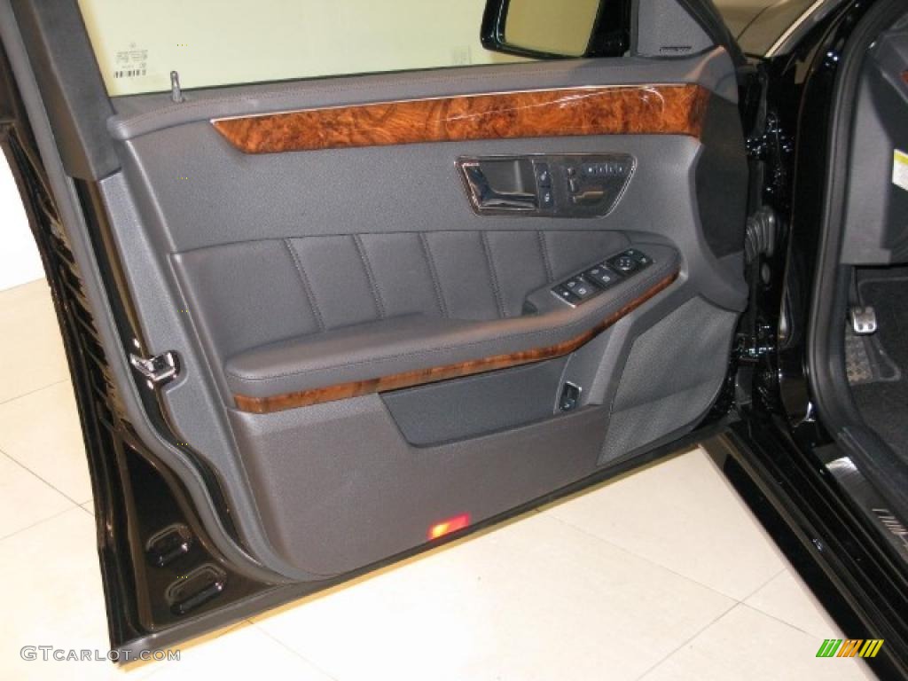 2011 Mercedes-Benz E 63 AMG Sedan AMG Black Door Panel Photo #41462302