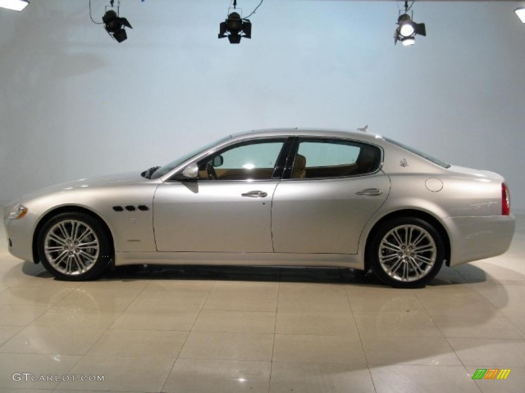 Grigio Touring (Silver Metallic) 2010 Maserati Quattroporte Executive GT S Exterior Photo #41462766
