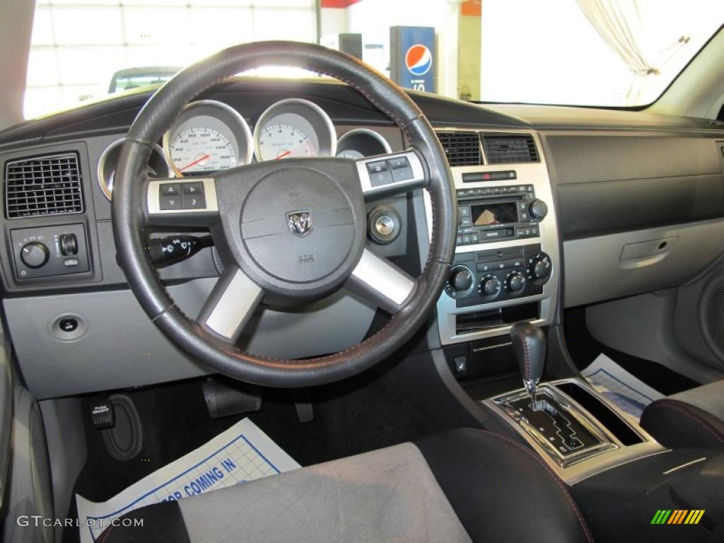 2007 Dodge Charger SRT-8 Dark Slate Gray/Light Slate Gray Dashboard Photo #41464946