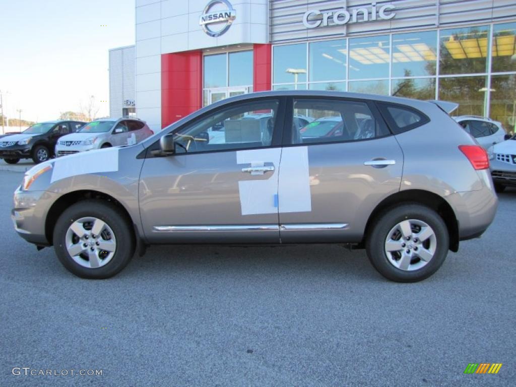 2011 Rogue S - Platinum Graphite / Black photo #2
