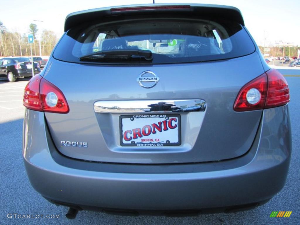 2011 Rogue S - Platinum Graphite / Black photo #4