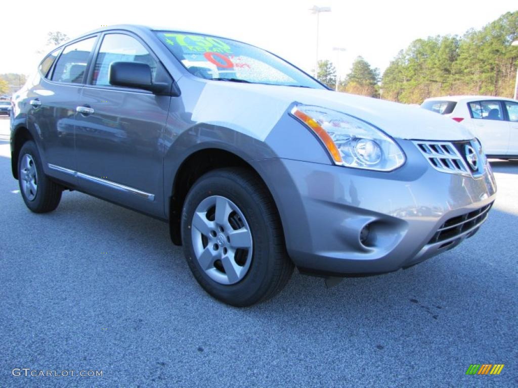 2011 Rogue S - Platinum Graphite / Black photo #7