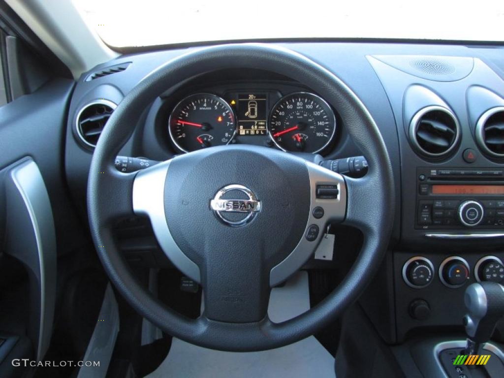 2011 Rogue S - Platinum Graphite / Black photo #12