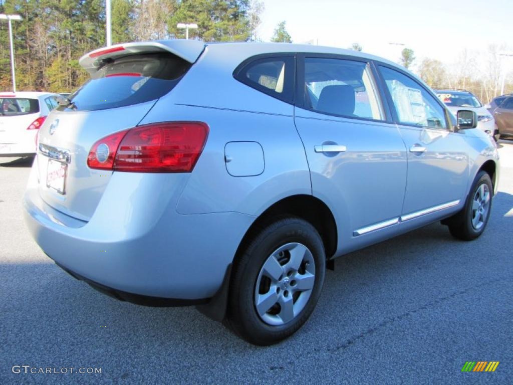 2011 Rogue S - Silver Ice Metallic / Black photo #4