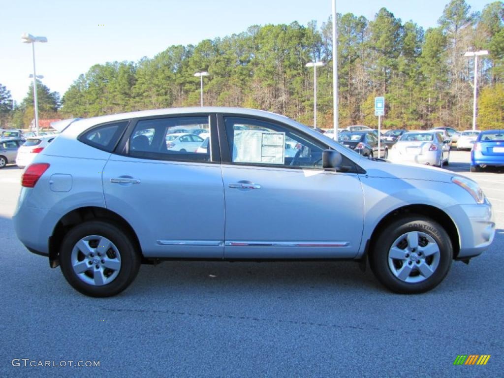 2011 Rogue S - Silver Ice Metallic / Black photo #5