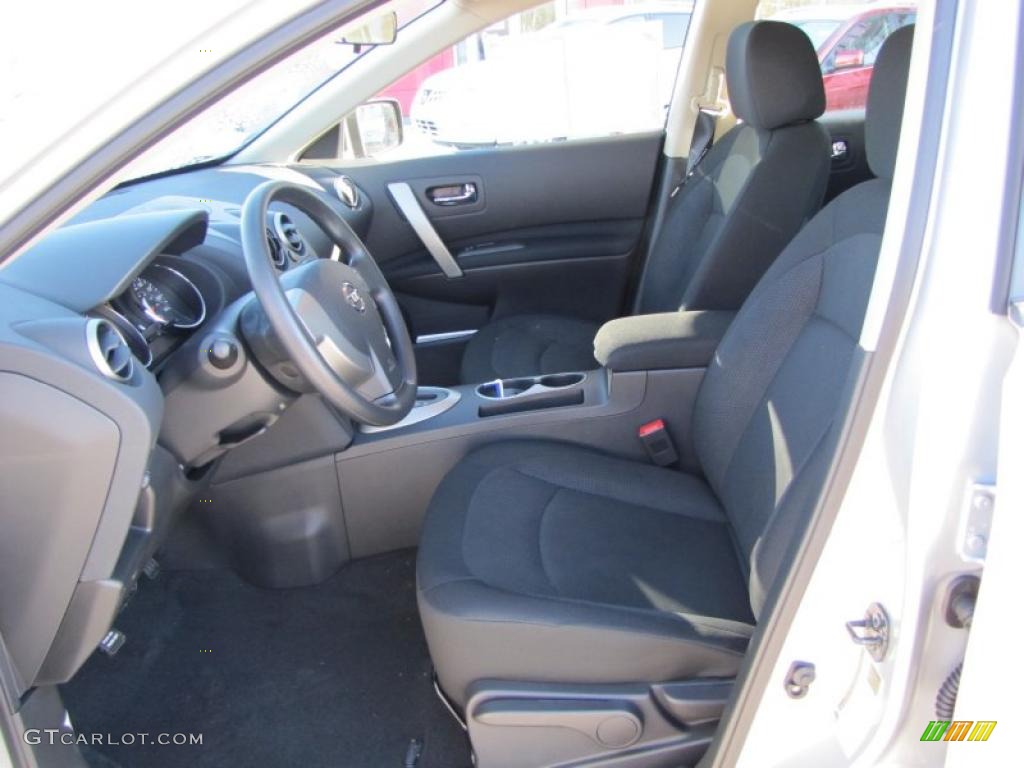 2011 Rogue S - Silver Ice Metallic / Black photo #9