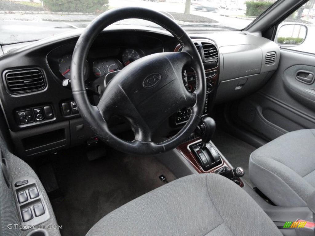 2001 Kia Sportage 4x4 Interior Color Photos