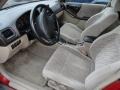 Beige 2000 Subaru Forester 2.5 S Interior Color