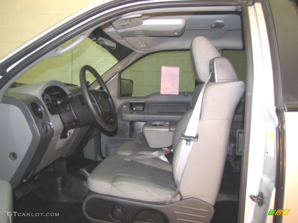 Medium/Dark Flint Interior 2008 Ford F150 STX SuperCab 4x4 Photo #41467499