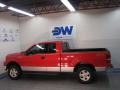 2004 Bright Red Ford F150 XLT SuperCab 4x4  photo #6