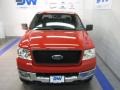 2004 Bright Red Ford F150 XLT SuperCab 4x4  photo #7