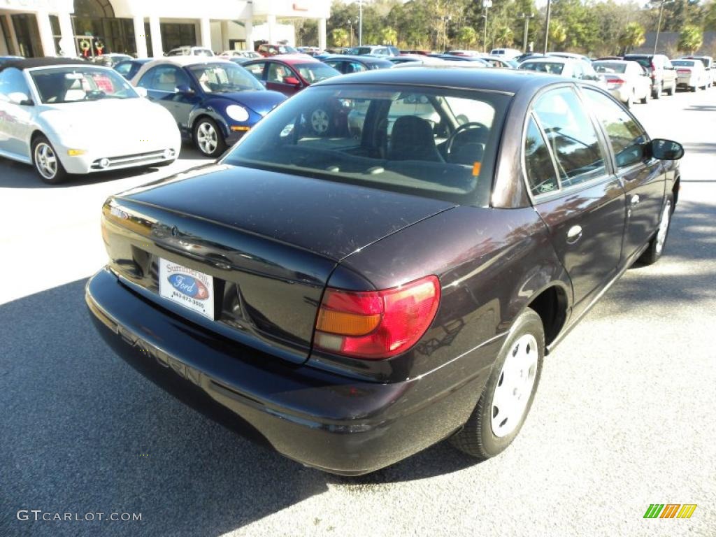2000 S Series SL1 Sedan - Blackberry / Black photo #13