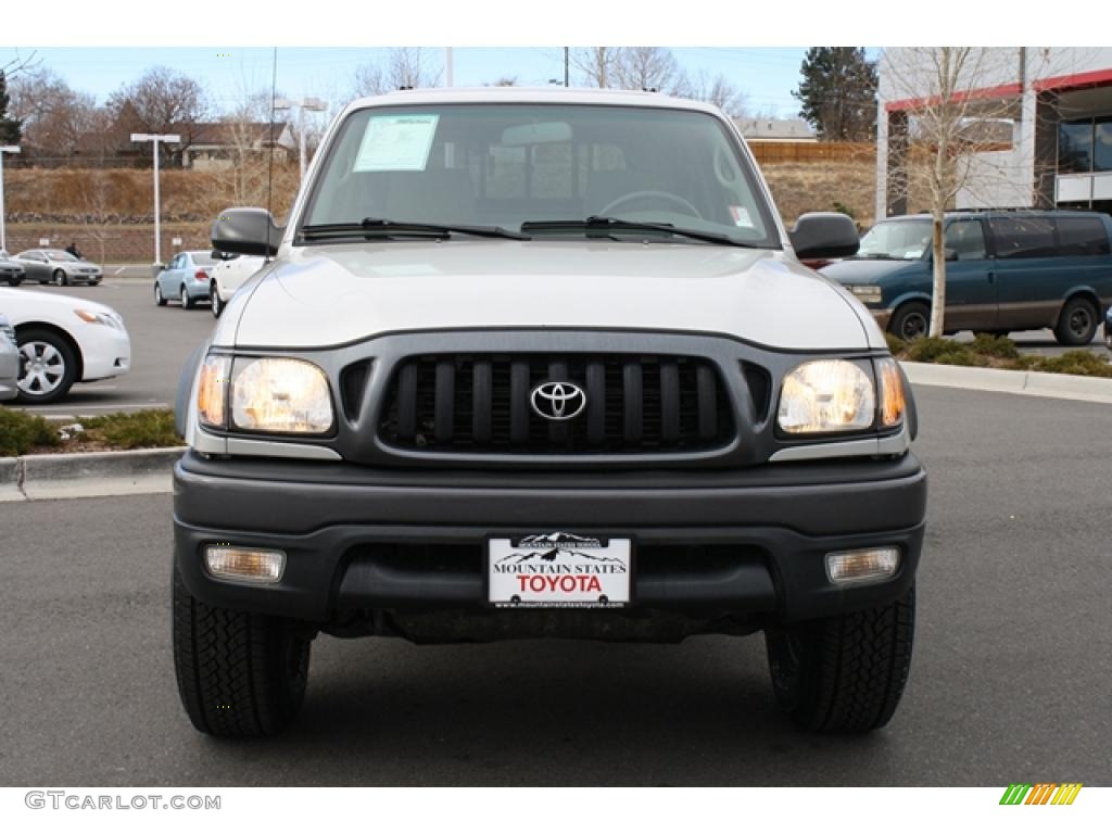 2004 Tacoma Regular Cab 4x4 - Lunar Mist Metallic / Charcoal photo #6