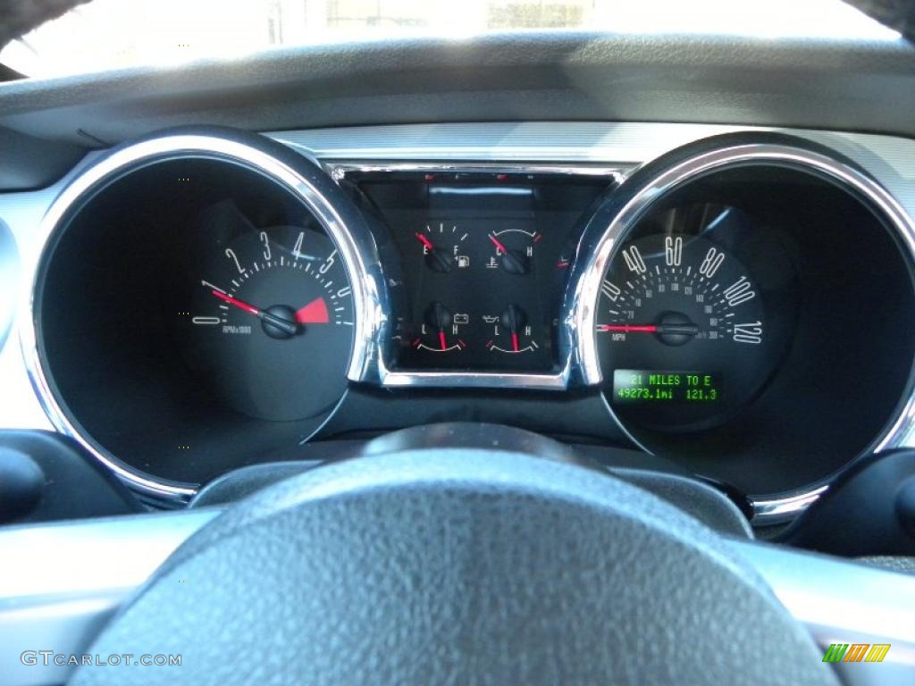 2009 Mustang V6 Premium Coupe - Vista Blue Metallic / Dark Charcoal photo #19