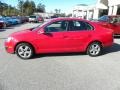 2009 Salsa Red Volkswagen Jetta SE Sedan  photo #2