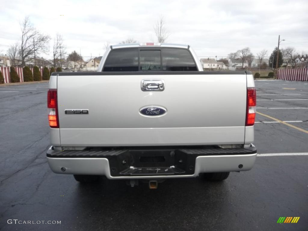2006 F150 FX4 SuperCab 4x4 - Silver Metallic / Black photo #9