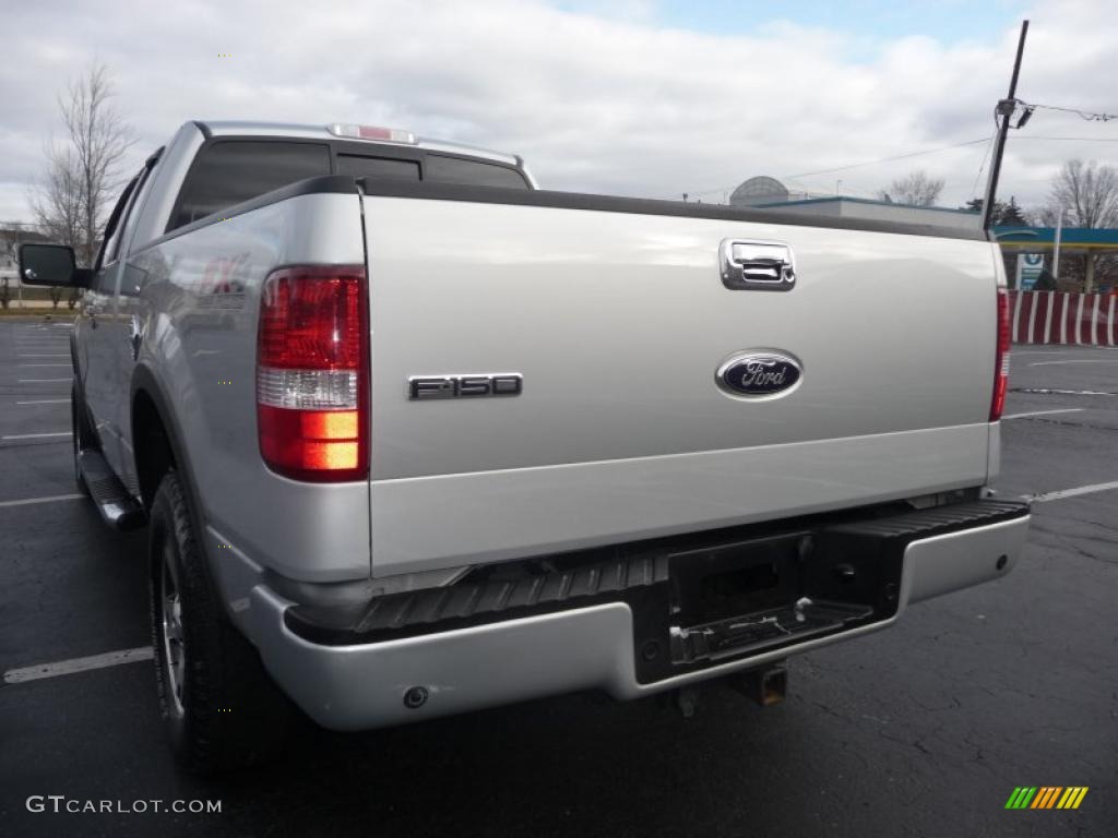 2006 F150 FX4 SuperCab 4x4 - Silver Metallic / Black photo #19