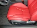 Red Nappa Leather Interior Photo for 2011 Audi R8 #41470723